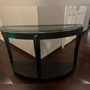 Narrow entryway/under tv table